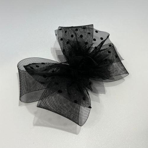 BLACK CHARM Fascinator