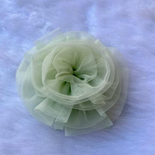 Pastel Green Flower Fascinator