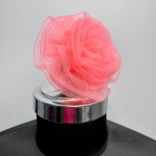 CORAL DELIGHT Flower Fascinator