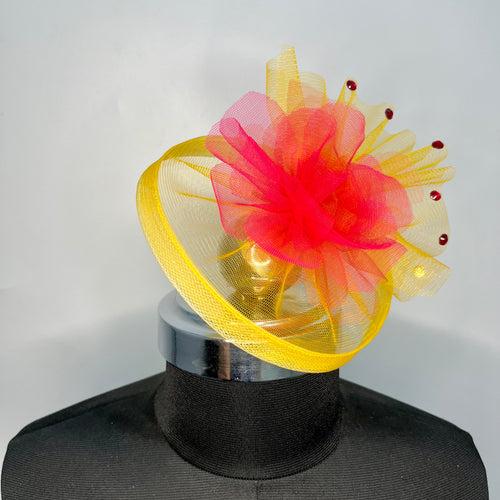 Marigold Dreams Fascinator Hat