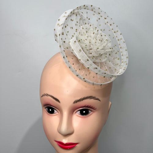 Twisted Ivory Fascinator