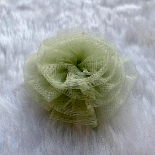 Pastel Green Flower Fascinator