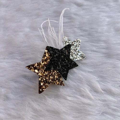 Shining Tri-Star Hair Clip