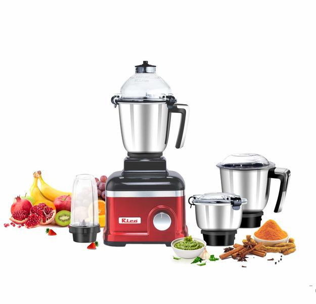 Mixer Grinder 1000 watts with 4 Jars MG2409 (Red)