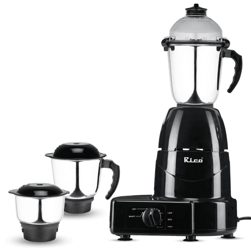 Mixer Grinder 750 Watt with Liquid, Dry and Chutney Jars MG1803 (Black)