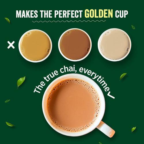 Chaayos Instant Tea Premix - Adrak Elaichi Flavour - Regular Sugar (30 Sachets) | Adrak Elaichi Instant Tea