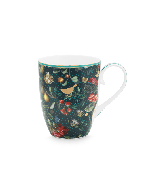 Winter Wonderland Floral Mugs-L (Set of 2)