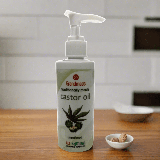 Traditionally made castor oil