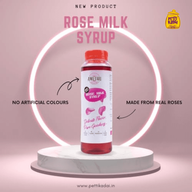 Rose Milk Syrup