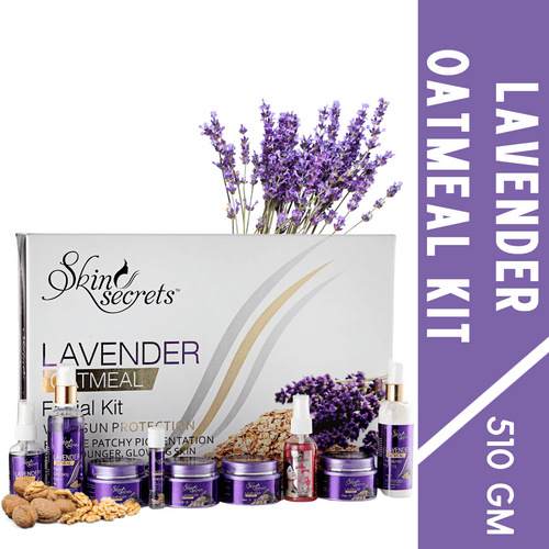 Lavender Oatmeal Facial Kit, 510gm (Pack of 9)