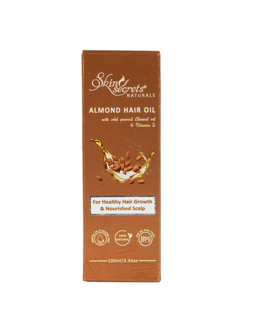 Almond Hair Oil| 100% natural, Mineral & Silicone Free| 100ml