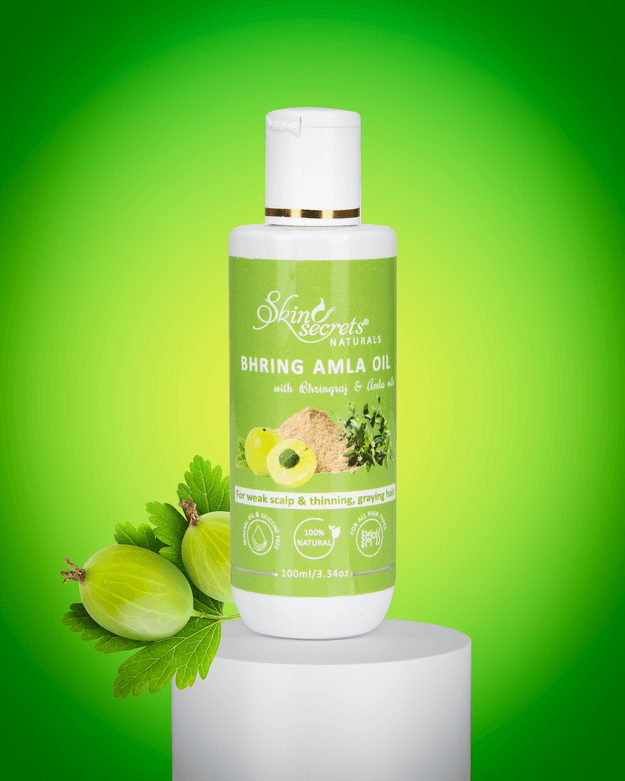 Bhring Amla Hair Oil| 100% natural, Mineral & Silicone Free