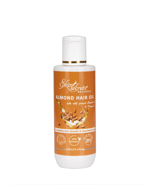 Almond Hair Oil| 100% natural, Mineral & Silicone Free| 100ml