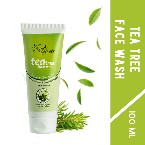 Tea Tree Face Wash with Tea Tree Oil for Pimple Free Skin