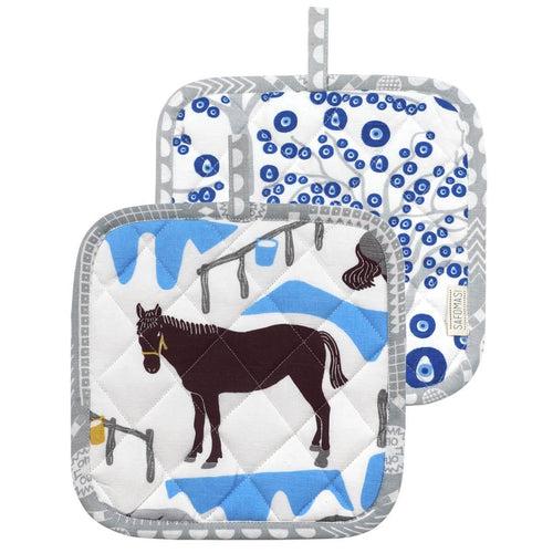 Horse Ranch Pot Holder