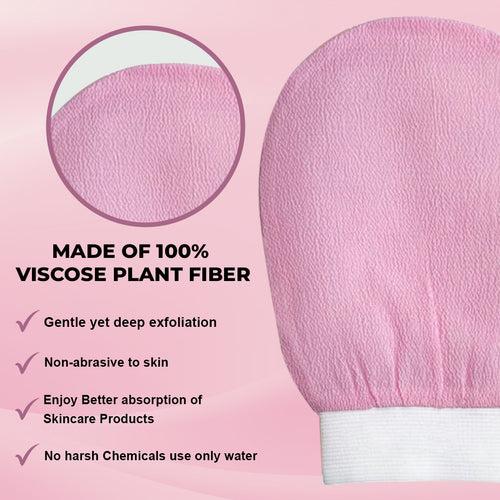 Exfoliating Glove For Dead Skin| Dead Skin Remover Bath Glove For Body For Tan Removal & Dead Skin