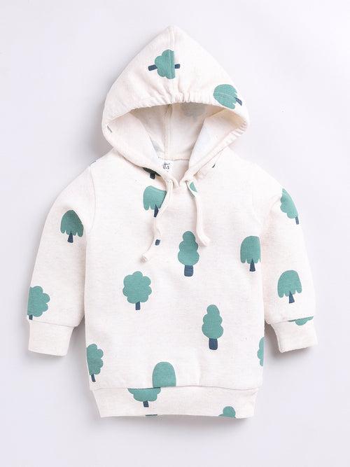 Green 'Trees' Hoodie Set