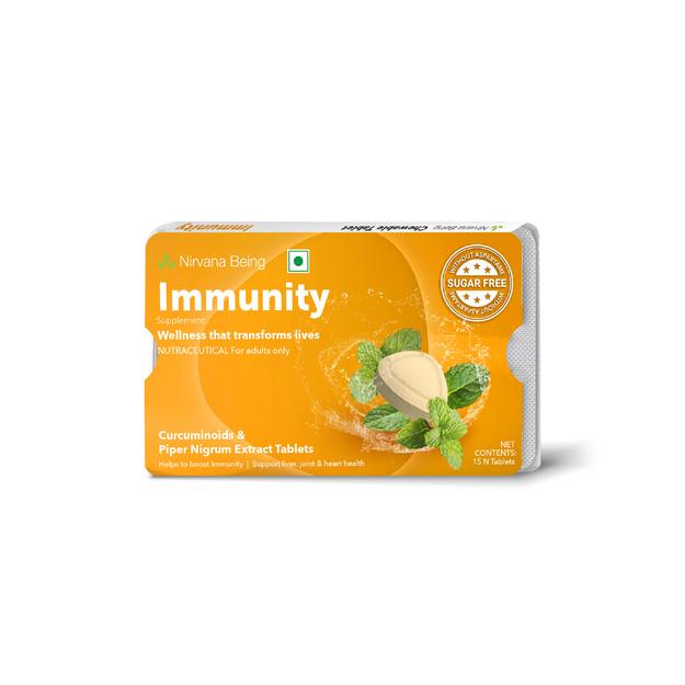 Immunity Sugar Free Health Supplement Chewable Tablet to Boost Immunity & Digestion | 15 Tablet each pack