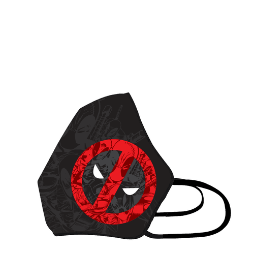 Airific Marvel Washable and Reusable Mask | Anti Pollution Mask-Deadpool Badge