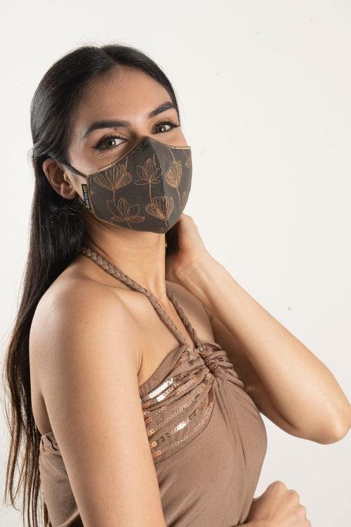 Airific 2.0 Washable and Reusable Mask | Anti Pollution Mask-Lotus