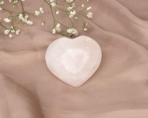 Rose Quartz Heart 68.8g