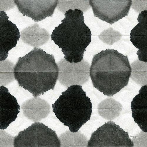 Aquarelle Black and White Square VIII 15261