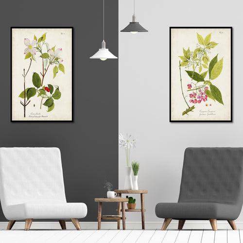 Green Abstract flower painting 167 | Painting for Living room and Bedroom