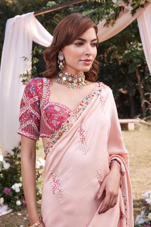 Rani Pink Saree