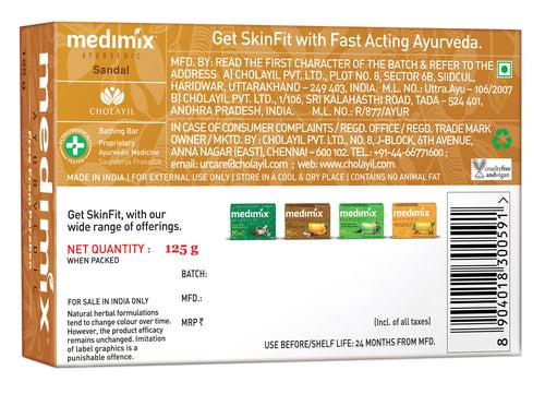 Medimix Ayurvedic Sandal Soap 125gm