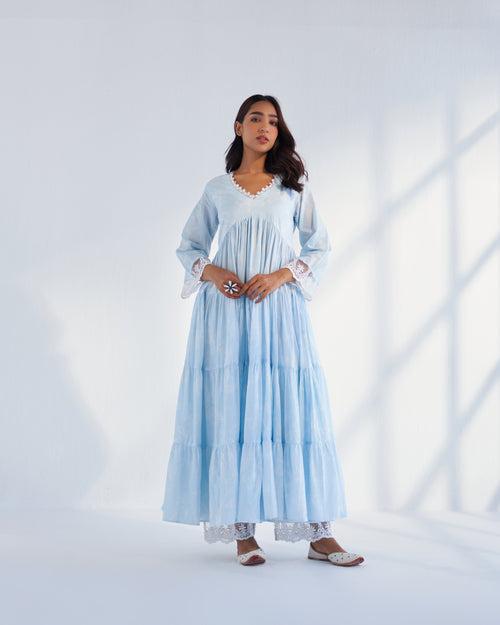 Laila Blue Kurta Set