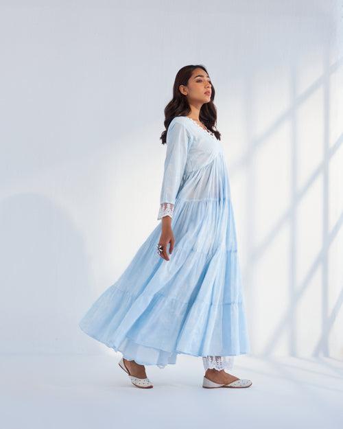 Laila Blue Kurta Set