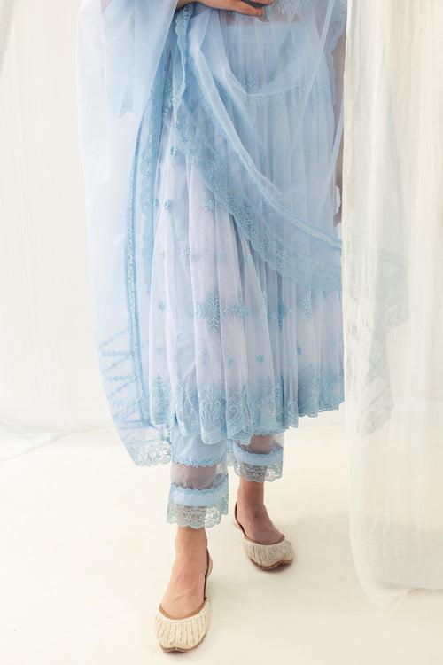 Clara Blue Dupatta