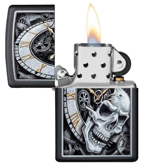Zippo Skull Clock Design - 29854