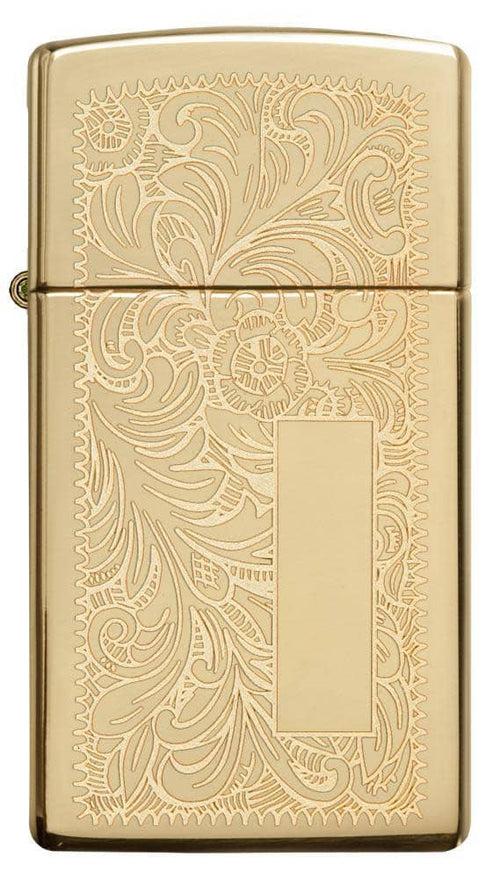 Zippo Slim Brass Venetian - 1652B