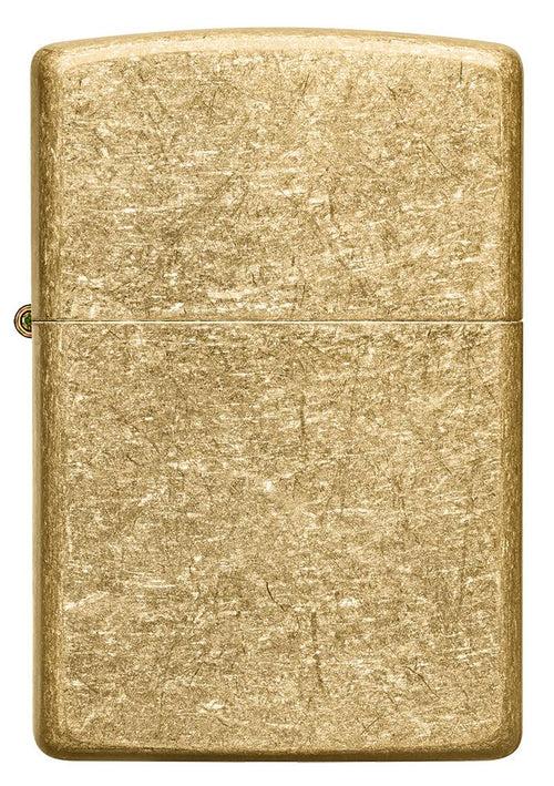 Zippo Regular Tumbled Brass - 49477