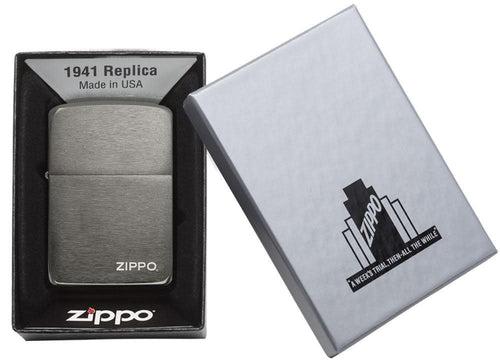 Zippo 1941 Replica with Zippo logo - 24485