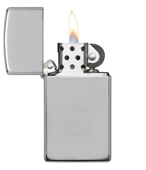 Zippo Slim High Polish Chrome - 1610