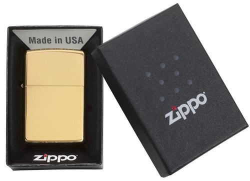 Zippo Regular High Polish Brass - 254B