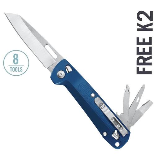 Leatherman FREE K2 Knife Multi-Tool Navy