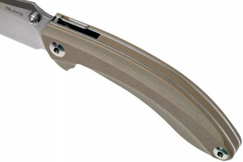 Ruike P155-W Desert Sand pocket knife