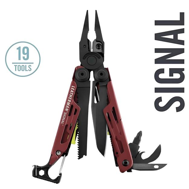 Leatherman Signal Crimson Red Multi-Tool