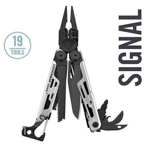 Leatherman Signal Multi-Tool Stainless Steel & Black Oxide