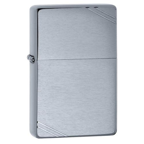 Zippo Vintage Brushed Finish Chrome - 230