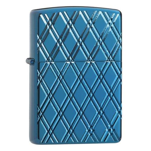 Zippo Armor High Polish Blue Diamonds - 29964