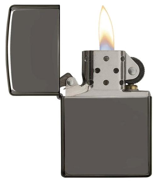 Zippo Black Ice with Pipe Insert Combo - 29789