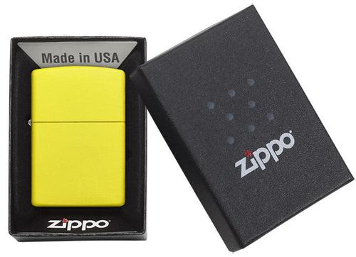 Zippo Classic Lemon Matte Lighter