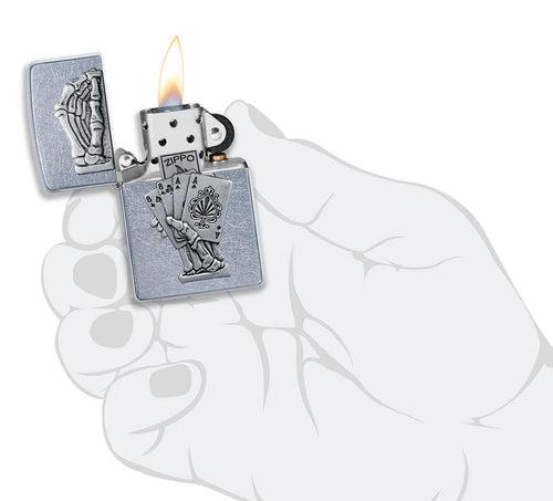 Zippo Dead Man's Hand Emblem - 49536