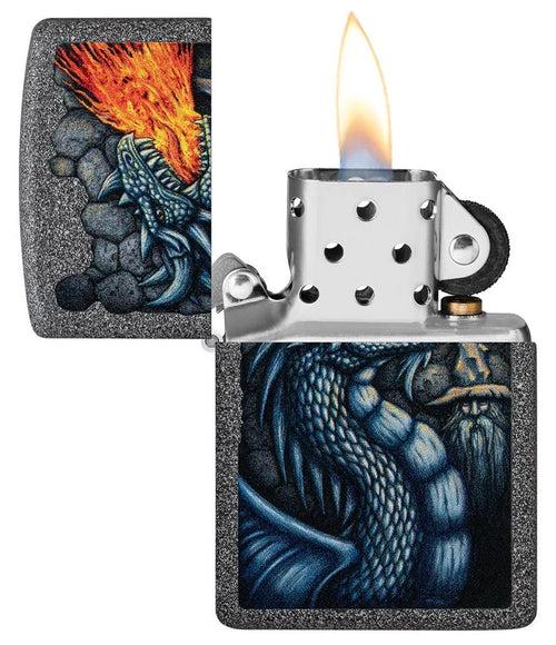 Zippo Fiery Dragon Design - 49776