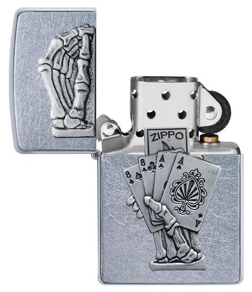 Zippo Dead Man's Hand Emblem - 49536