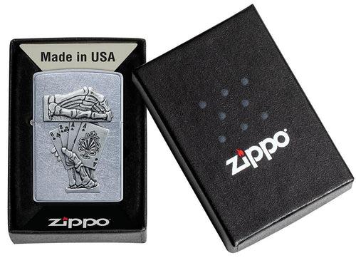 Zippo Dead Man's Hand Emblem - 49536